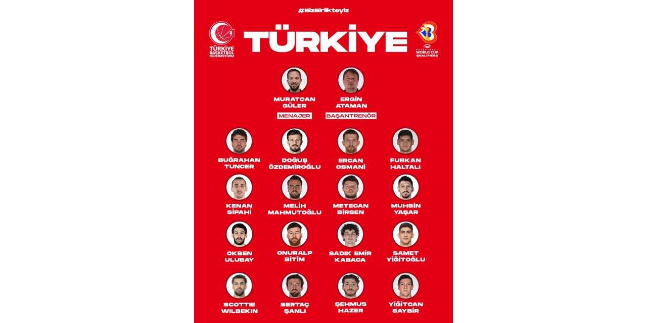 Millilerin aday kadrosu belli oldu