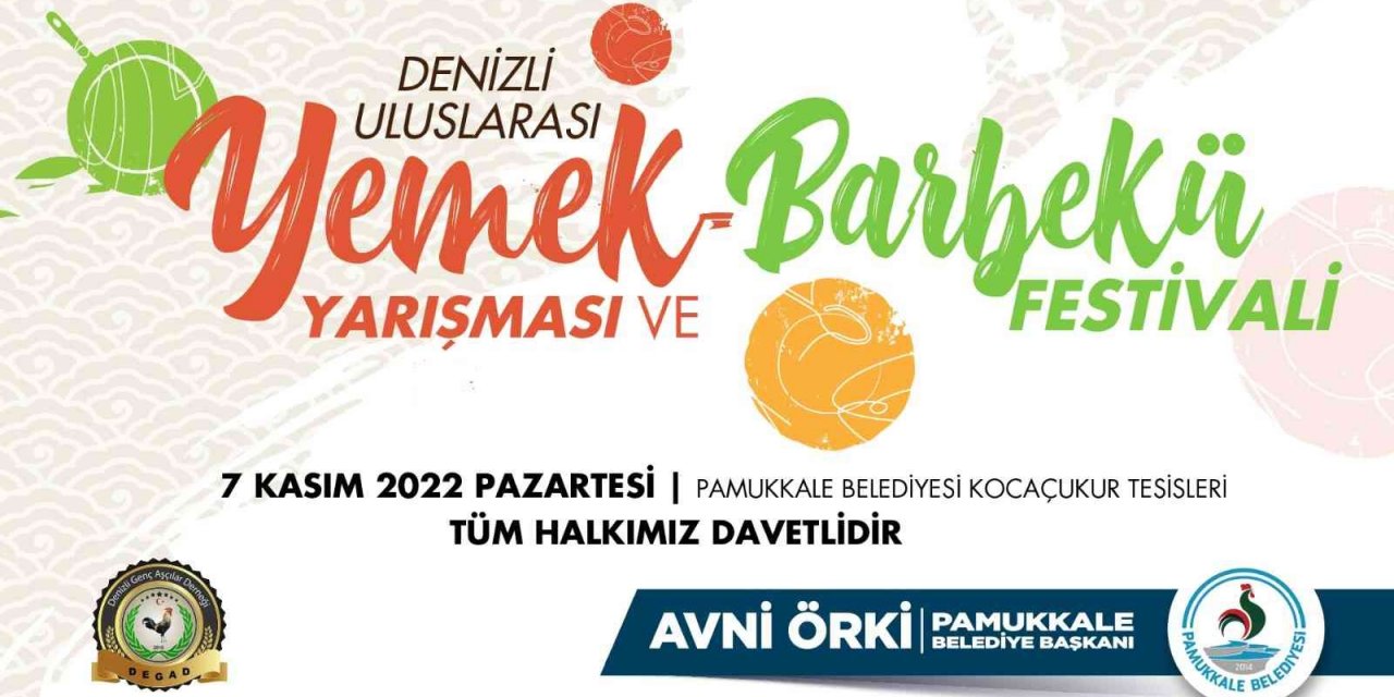 Pamukkale’nin etekleri barbekü festivaline sahne olacak