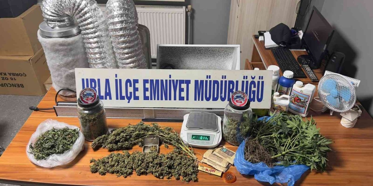 Urla polisinin takibi uyuşturucu ticaretine geçit vermedi