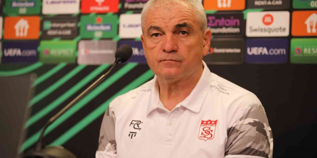 Rıza Çalımbay: Sivasspor Avrupa’da herkesten daha başarılı