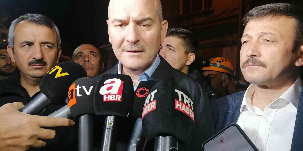 Bakan Soylu’dan deprem açıklaması