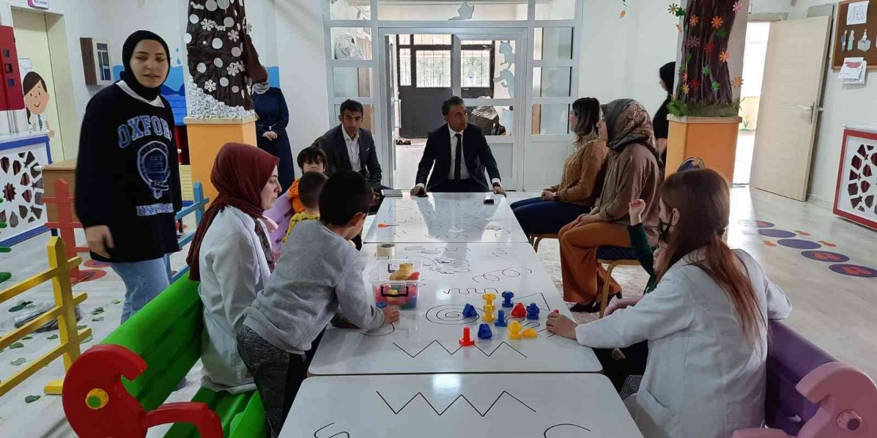 Milli Eğitim Müdürü Güney anaokullarında incelemelerde bulundu