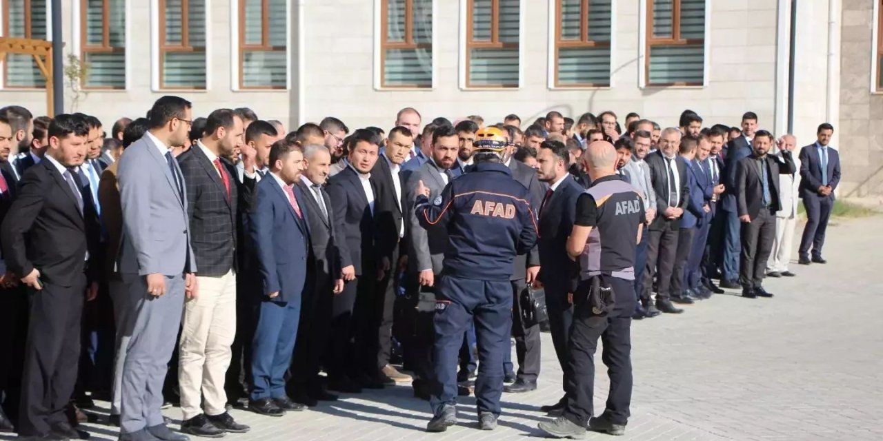 Tatbikatlar afetlere hazırlıkta büyük önem taşıyor