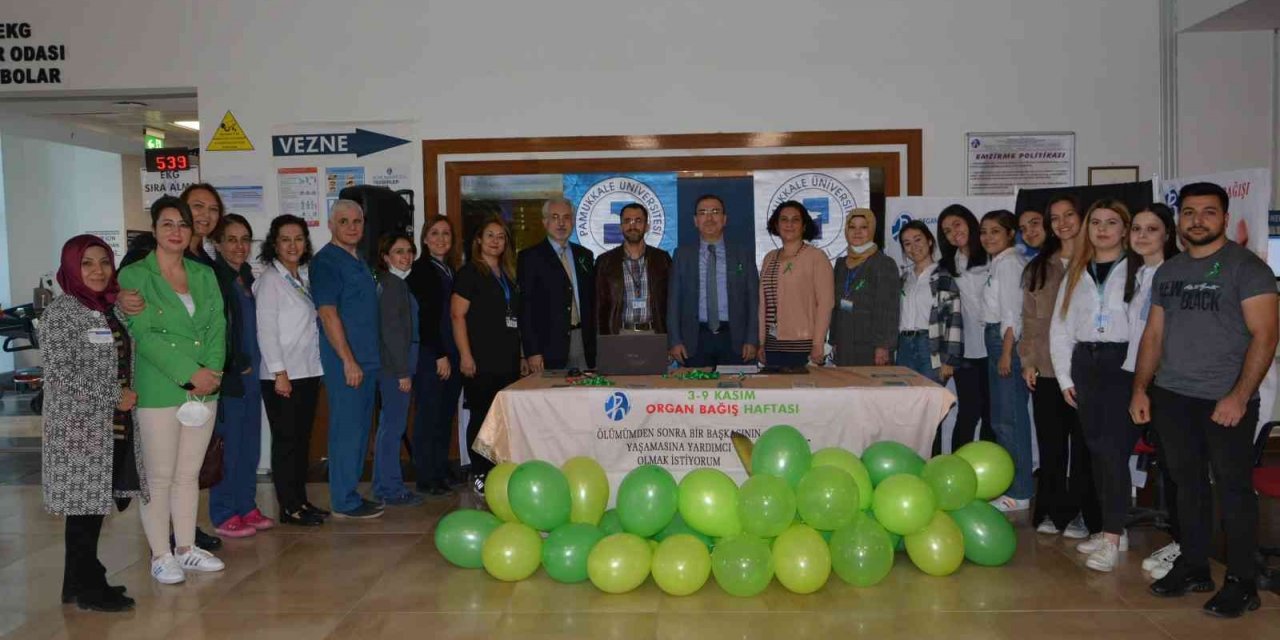 PAÜ Hastanesinde ‘Organ Nakli Haftası’ etkinliği başladı