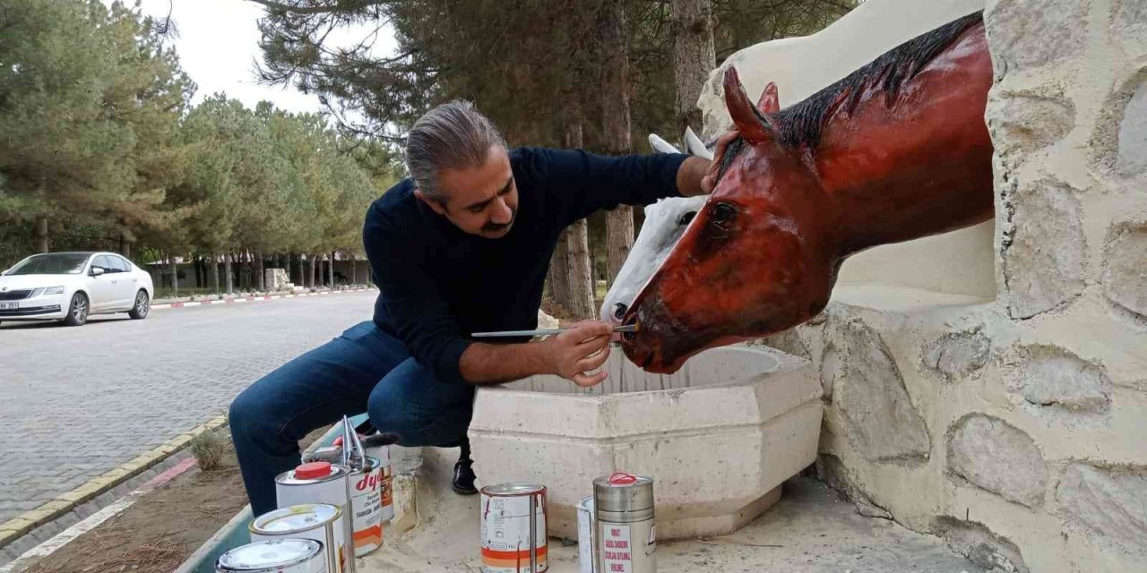 Elazığ Hipodromuna sanatsal dokunuş