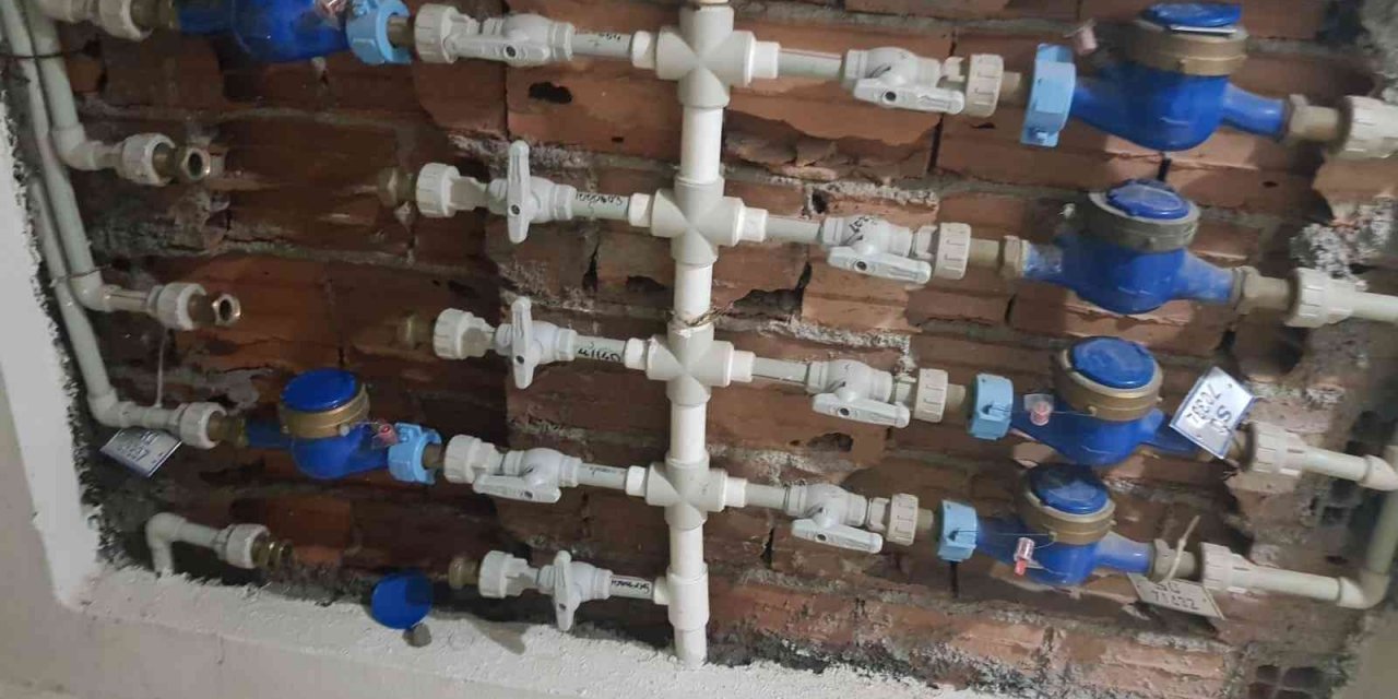 Su sayaçlarını çaldılar