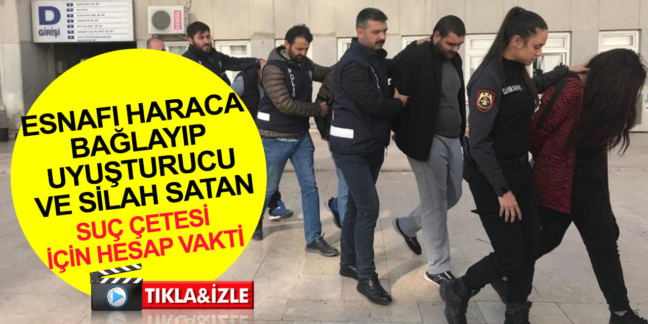 Ankara ve Konya’daki eş zamanlı suç çetesi operasyonunda yeni gelişme! 20 zanlı adliyede