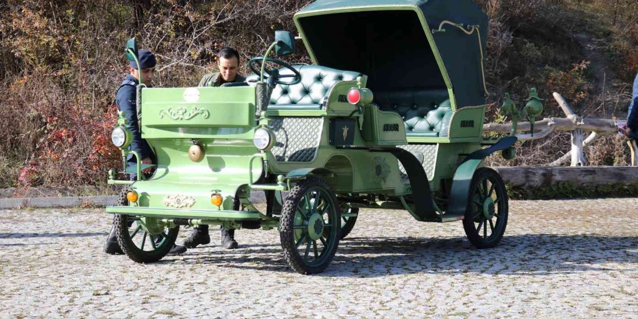 Abant Milli Parkı’nda elektrikli fayton dönemi başladı