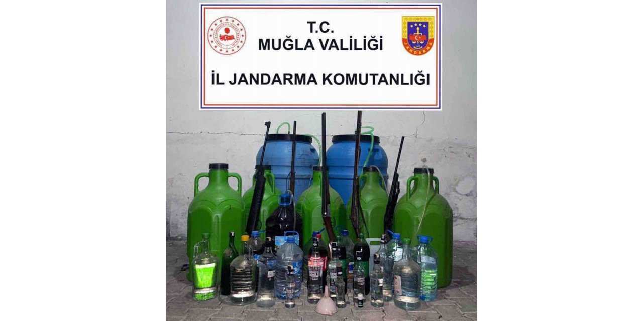 Milas’ta sahte alkol operasyonu