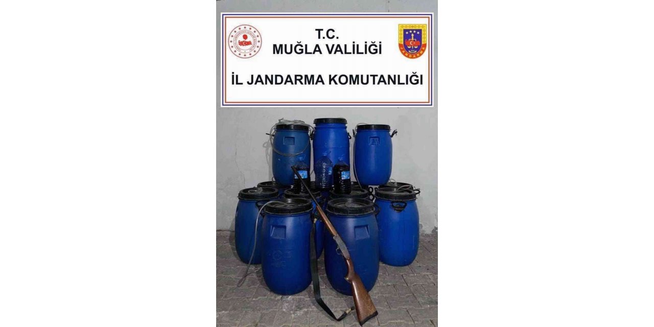 792 litre el yapımı alkol ele geçirildi