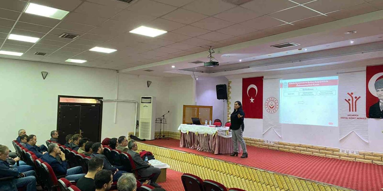 Kadına yönelik şiddet mücadele anlatıldı