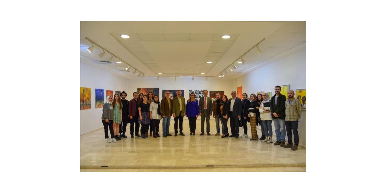 ’Orada Olmak-Karşılaşmalar’ isimli resim sergisi açıldı