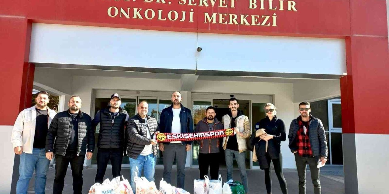 Eskişehirspor taraftarından anlamlı ziyaret