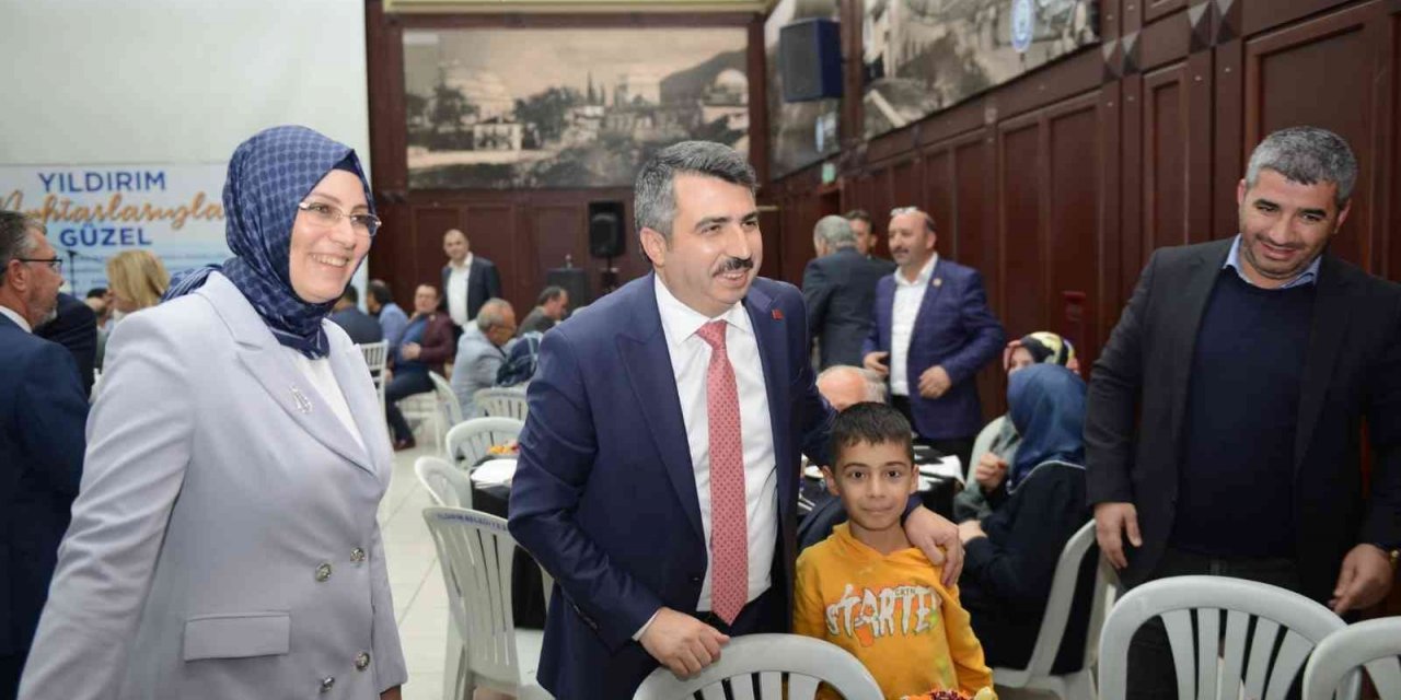 Yıldırım muhtarlarıyla güzel