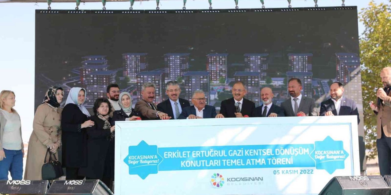 Ertuğrulgazi Mahallesi’nde Kentsel Dönüşümün Temeli Atıldı