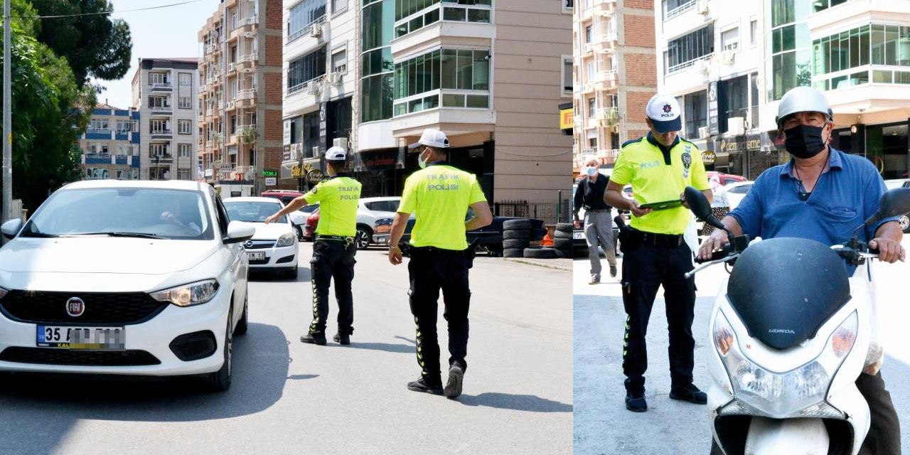 İzmir Torbalı’da trafik denetimlerinde çok sayıda sürücüye ceza kesildi