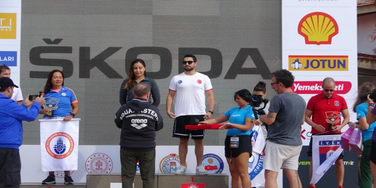 Aquamasters Yüzme Şampiyonası’nın Marmaris etabı tamamlandı