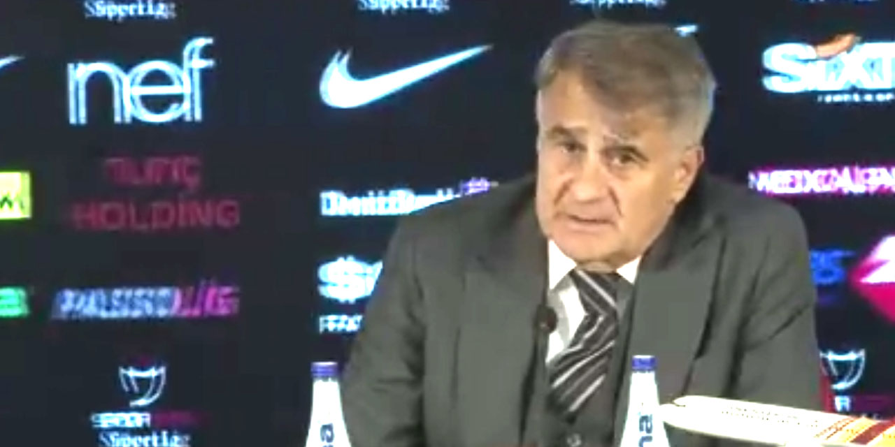 Beşiktaş'ta Teknik Direktörü Şenol Güneş'ten Beşiktaş maçı açıklaması: Kazacak kadar oynamadık