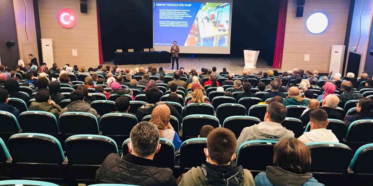 Velilere Deneyap Teknoloji Atölyeleri anlatıldı