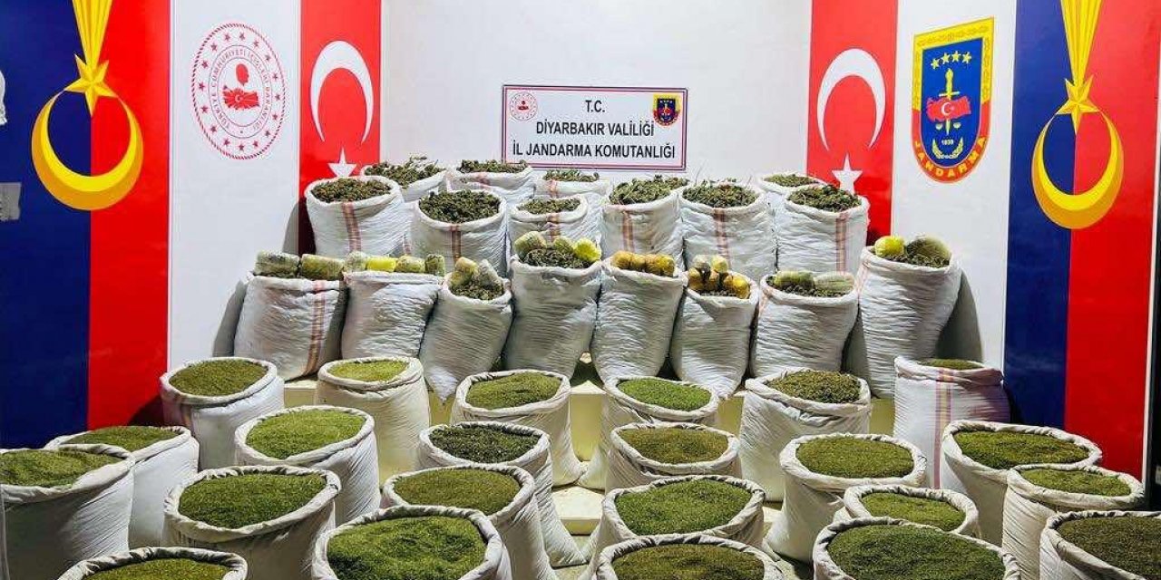 Diyarbakır’da uyuşturucudan finans sağlayan terör örgütüne darbe