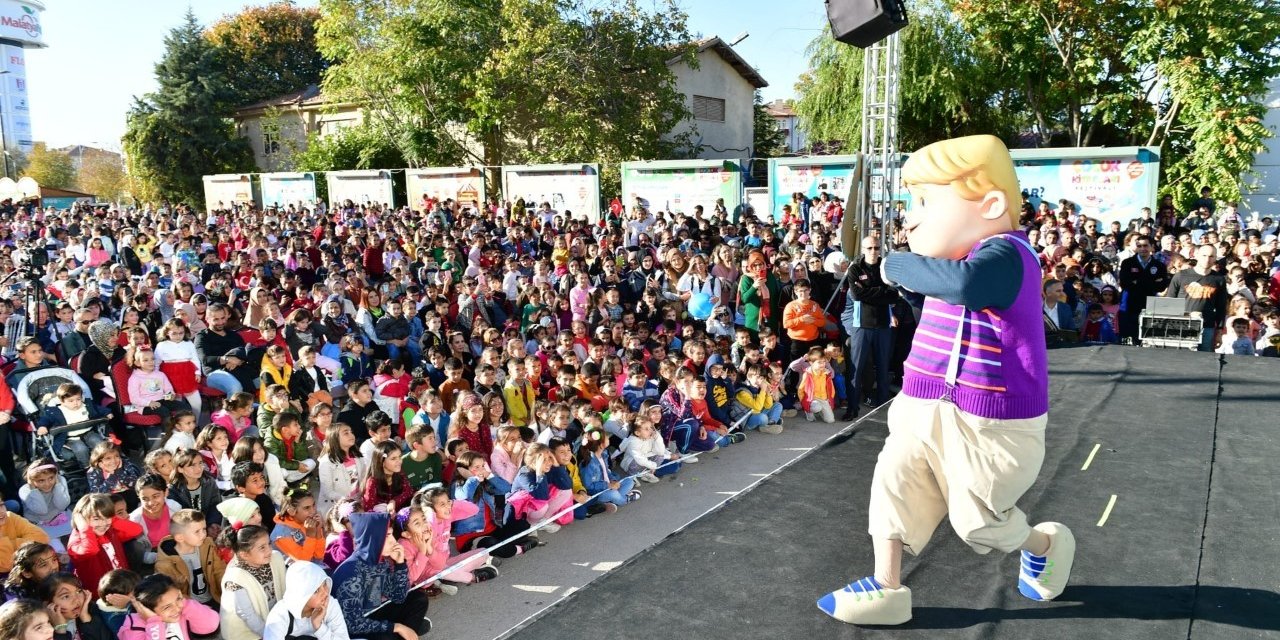 Kitap festivali çocuklarda güzel anılar bıraktı