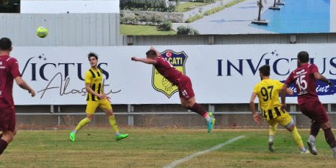 Alaçatıspor ve Manisa Yıldızspor 1-1 berabere kaldı