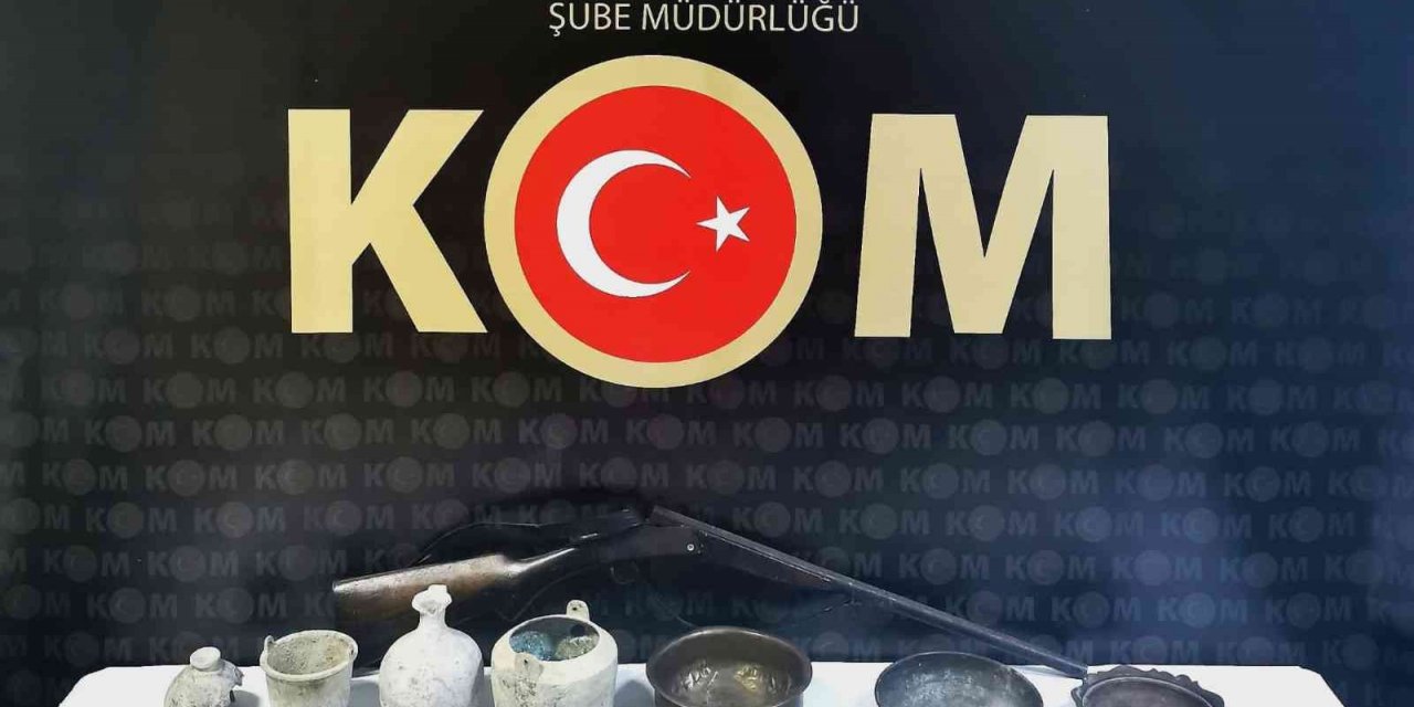 Sosyal medya siteleri üzerinden tarihi eser paylaşımları yapan şahıslara operasyon