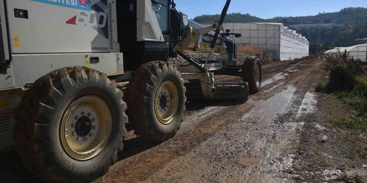 Alanya’nın doğu mahallelerinde çalışmalar sürüyor