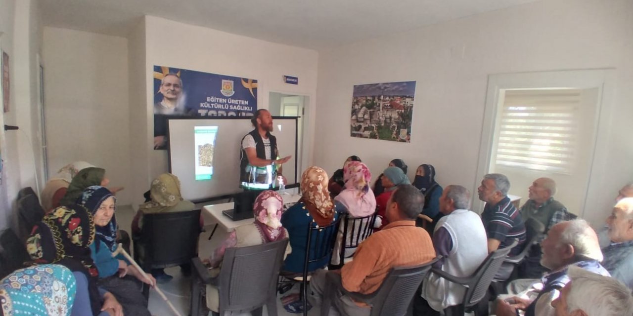 Tarsus’ta 120 mahallede bağımlılıkla mücadele semineri düzenlendi