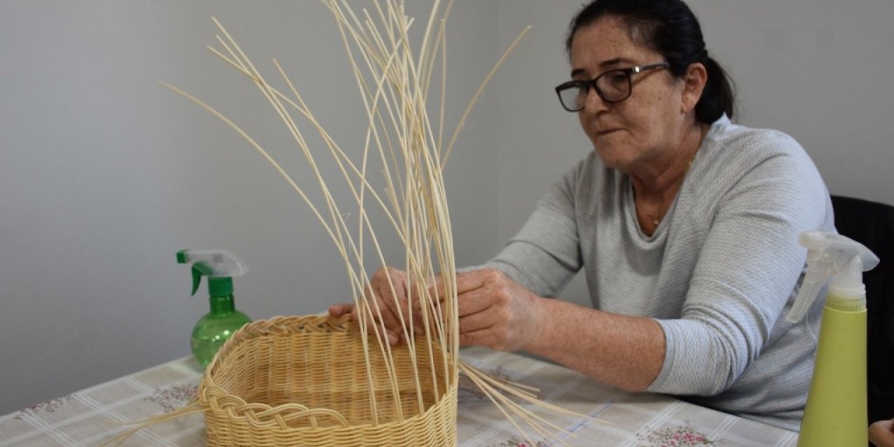 Bambu sepet kursunu ilgi yoğun