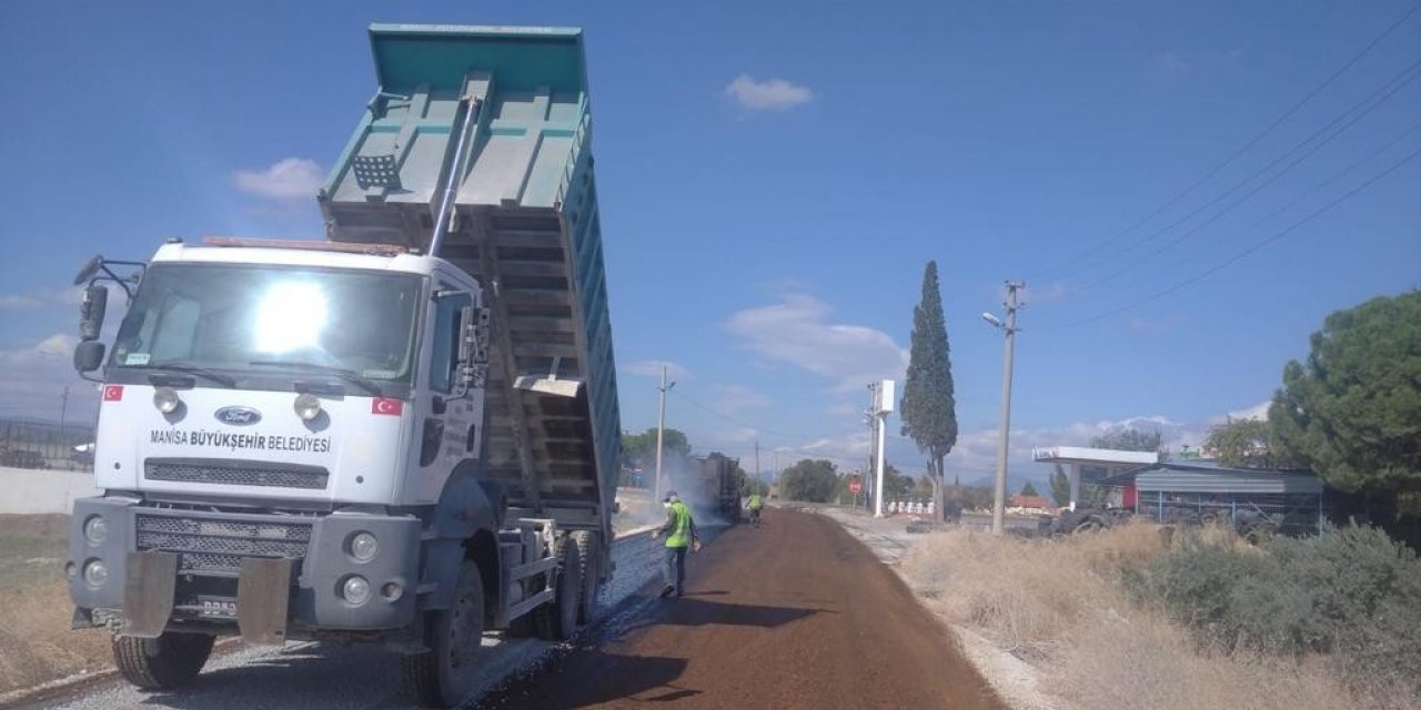 Manisa’da 2022’de 170 kilometrelik sathi kaplama