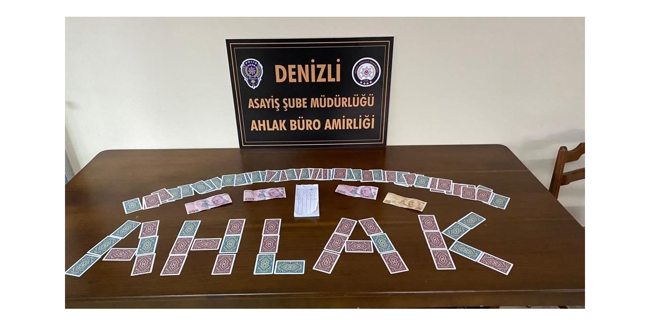 Kumar oynayan 34 kişiye 61 bin 846 TL idari para cezası