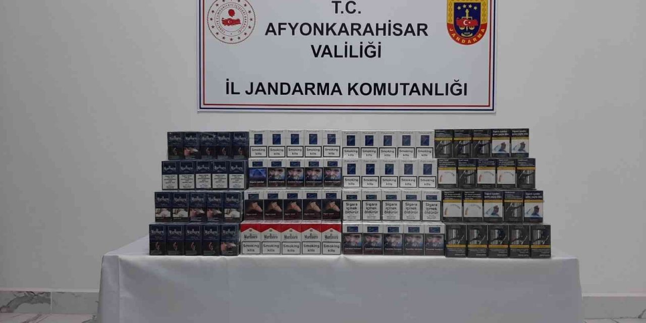 Jandarmadan ’Kaçak sigara’ operasyonu