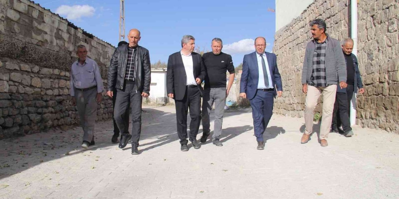 Kaymakam Gülen ve Başkan Altun, Köprübaşı Mahallesi’nde