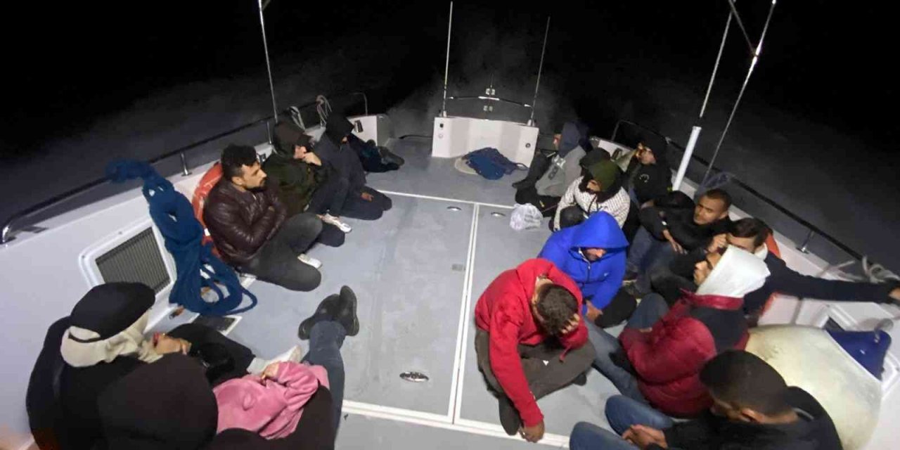 Muğla’da 72 düzensiz göçmen kurtarıldı