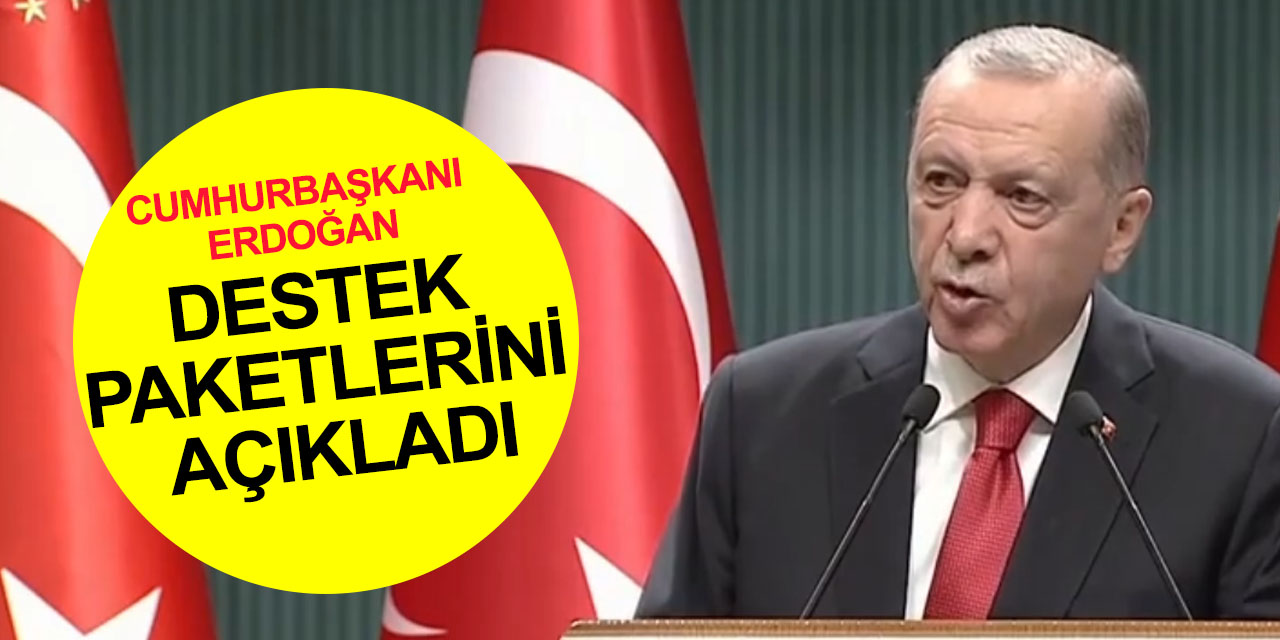 Cumhurbaşkanı Erdoğan'dan sosyal destek paketi açıklaması! Bu hafta içinde 7 milyar lira ödenecek