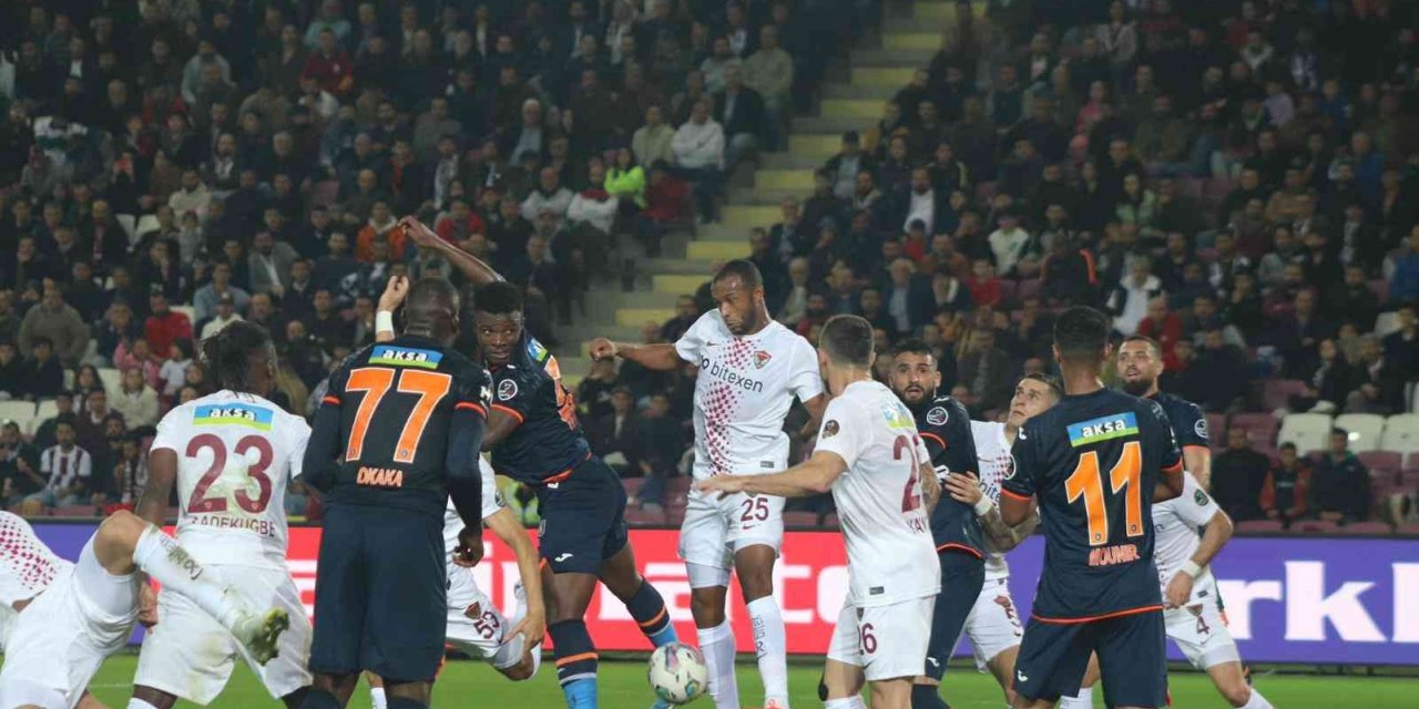 Hatayspo Başakşehir karşılaşması 3-3 bitti