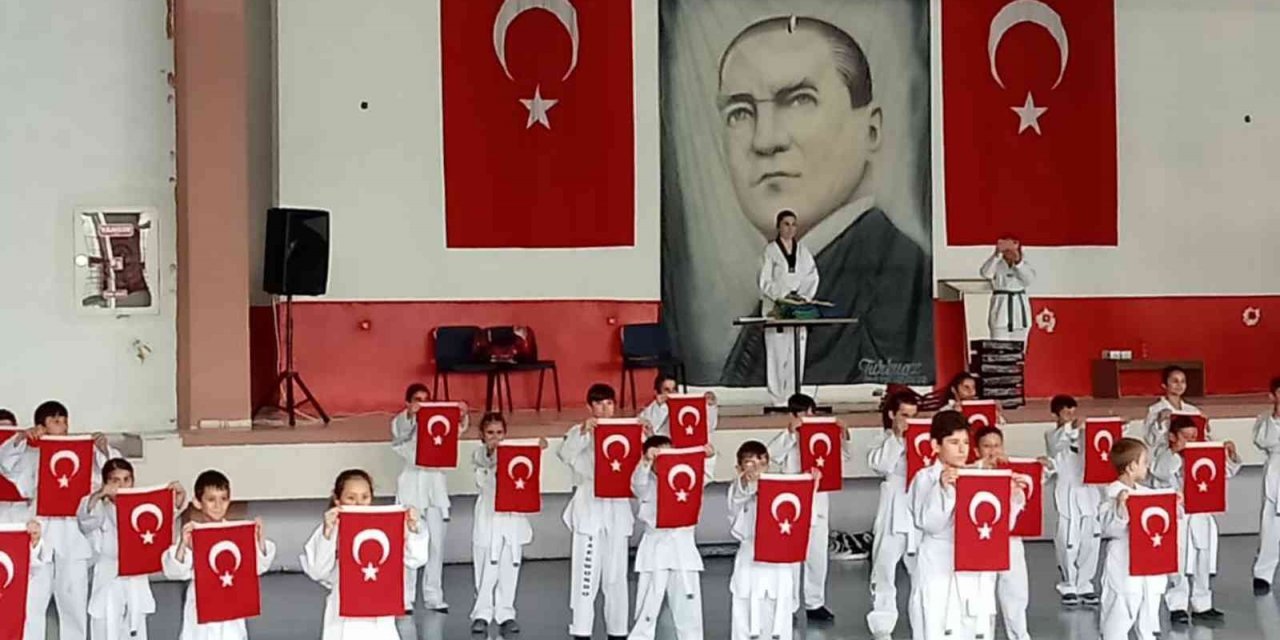 Bozüyük’te taekwando kuşak sınavı yapıldı