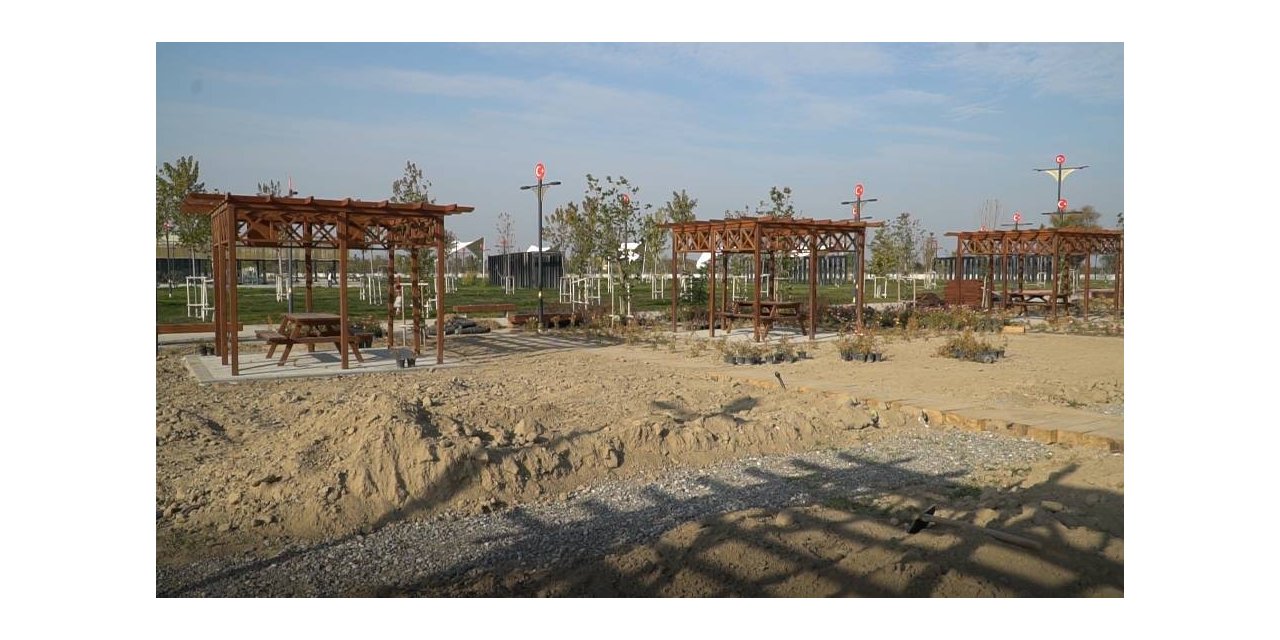 Mustafakemalpaşa’ya 76 dönümlük Millet Bahçesi