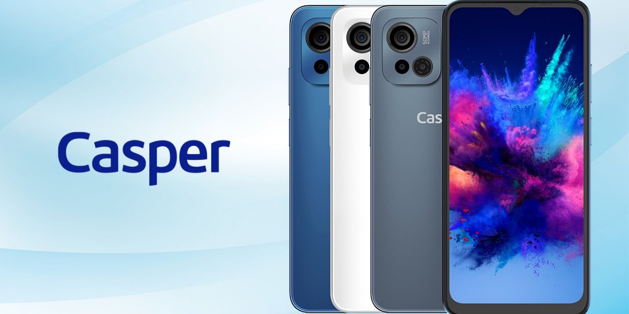 En güncel android sürümü ve 12GB RAM Casper VIA F30 Plus’ta