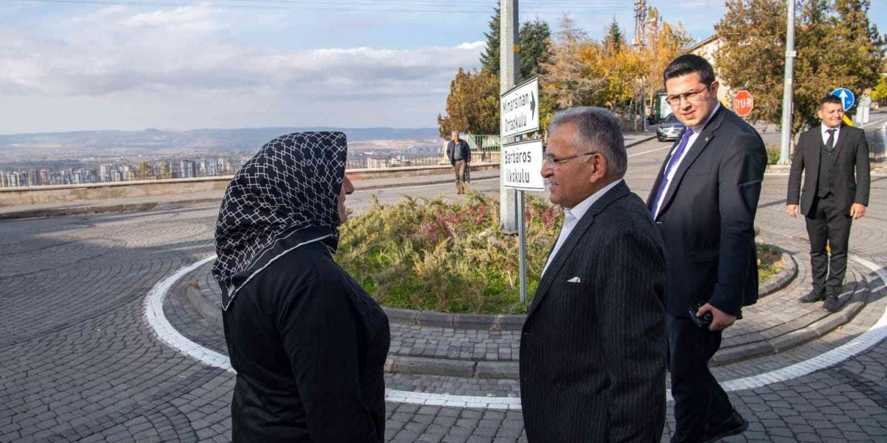 Başkan Büyükkılıç Mimarsinan Mahallesi’nde