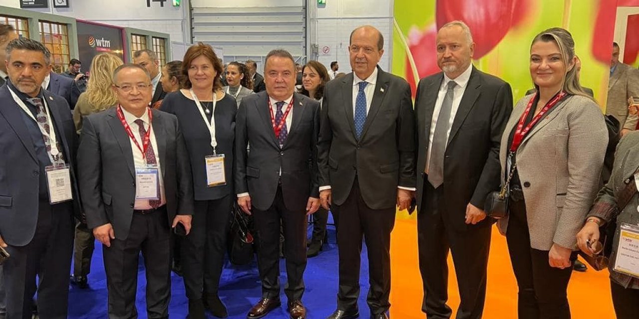 Başkan Böcek, WTM Londra Turizm Fuarında Antalya’yı tanıtıyor