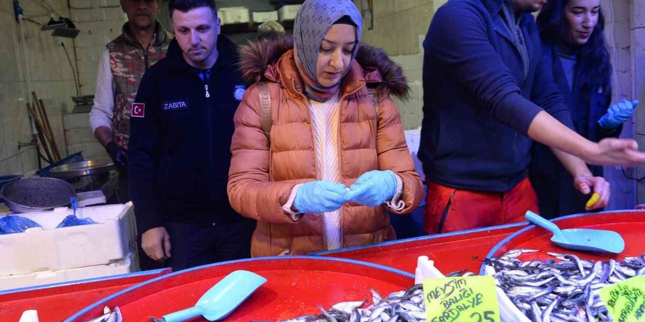 Balık pazarında denetim