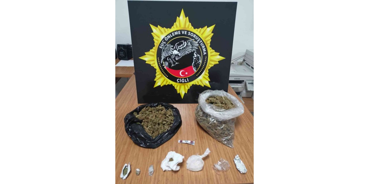 Uyuşturucu taciri polisten kaçamadı