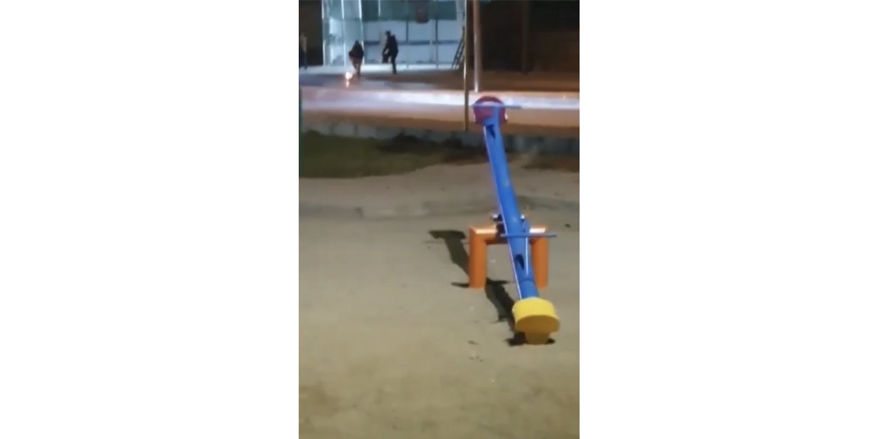 Bursa’da alev alan piknik tüpünü kovalarla su dökerek söndürdüler