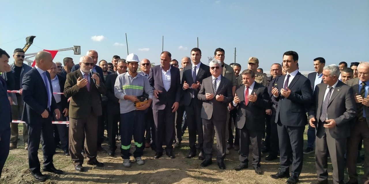 Erzin Küçük Sanayi Sitesi’nin temeli atıldı