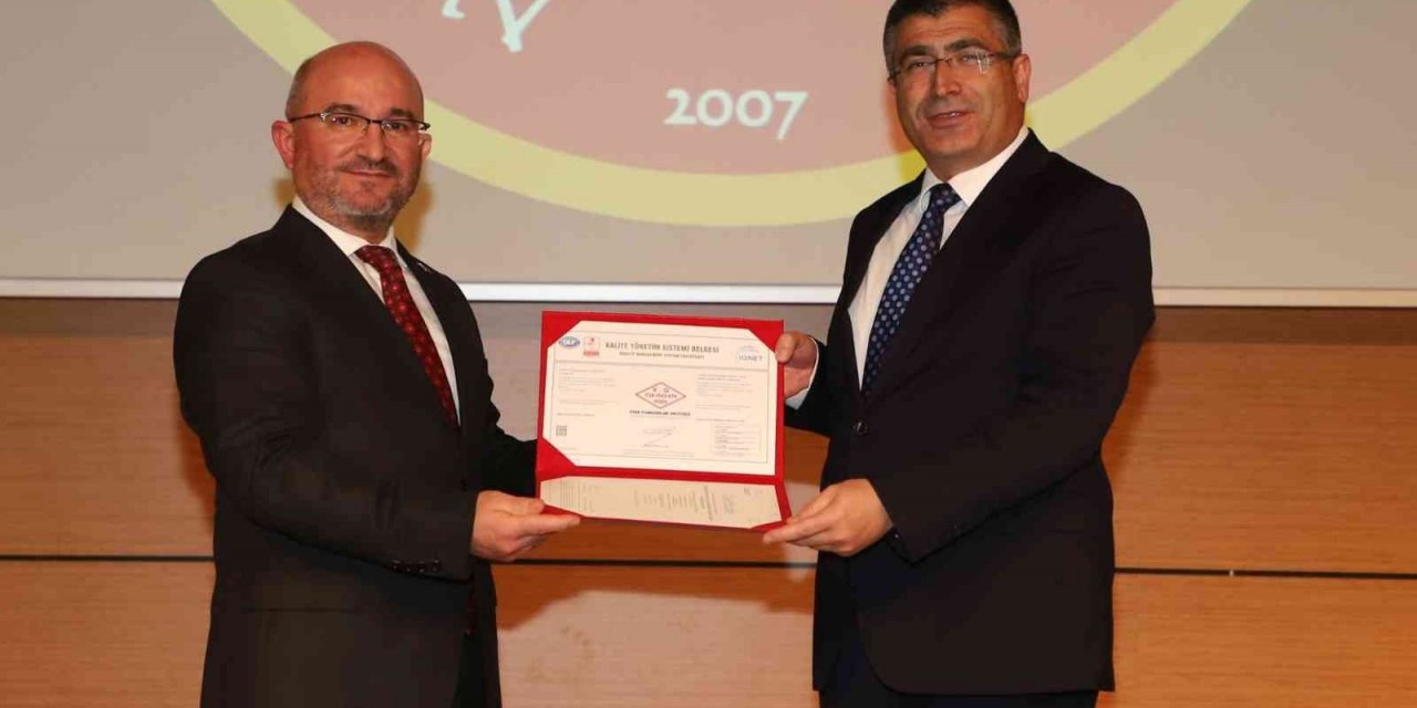 NEVÜ ‘Sağlıklı ve Güvenli Kampüs’ belgesini 2. kez aldı