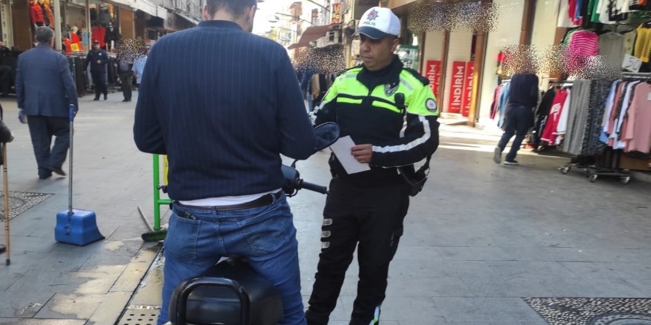 Gaziantep’te 33 motosiklet trafikten men edildi.