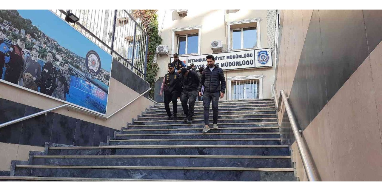 Otomobil malzemelerini çalan 3 şahıs yakalandı