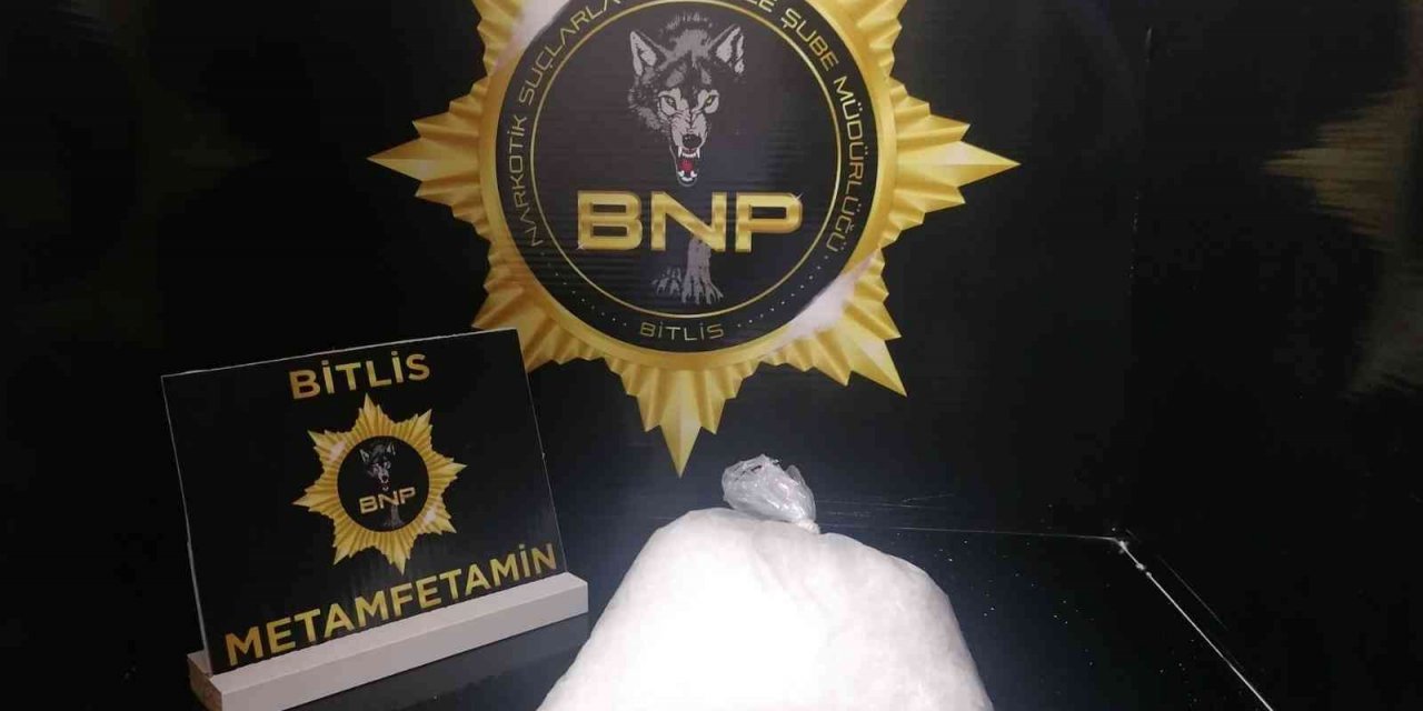 Bitlis’te metamfetamin ele geçirildi